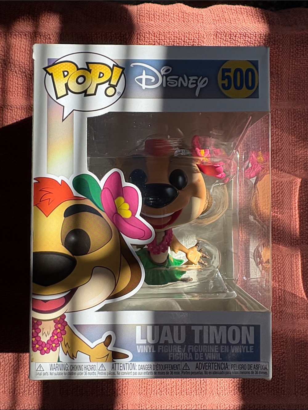 Funko Luau Timon Pop! Vinyl Figure - Tan, Pink, Green